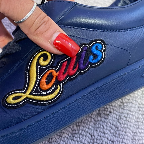 LOUIS VUITTON MEN  SNEAKERS SIZE 9 - Picture 9 of 9